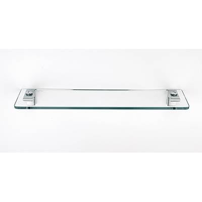 Sonia 113590 - Sonia -Eletech Shelf 20''(50Cm) Glass-Chrome(D)