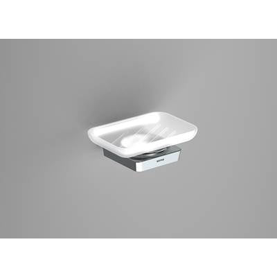 Sonia 166459 - Sonia -S6 Vanity Tray Wm Glass-Black(D)