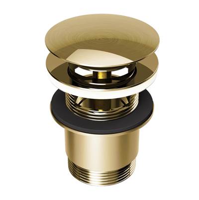 T.H. Smith Co THS-AC01-BG - Freestanding Bathtub Drain - Brushed Gold