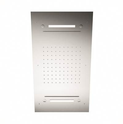 Treemme TRRTBR312 - 27.5X16 Recessed Rain Hd,2 Chute,Chromo,Mist