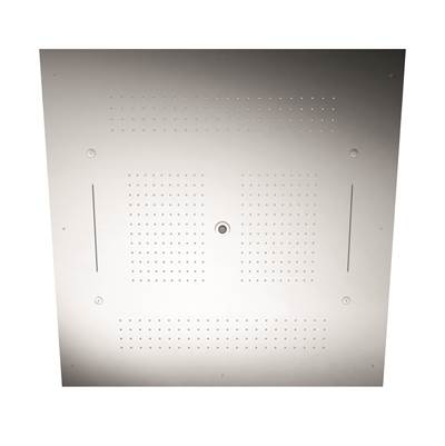 Treemme TRRTBR313 - 37.5X37.5 Recessed Rain Head,2 Chute,Mist, Water Column
