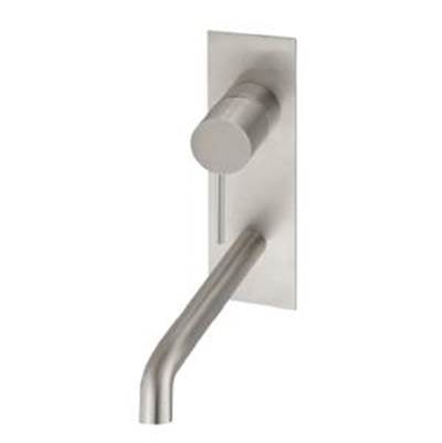 Treemme TR13B301 - Long Vertical Wallmount Lavatory Faucet-No Rough