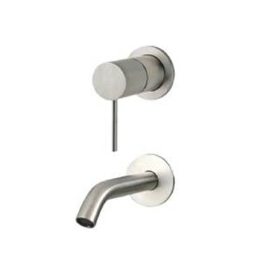 Treemme TR13D2_01 - Vertical Wallmount Lavatory Faucet-No Rough
