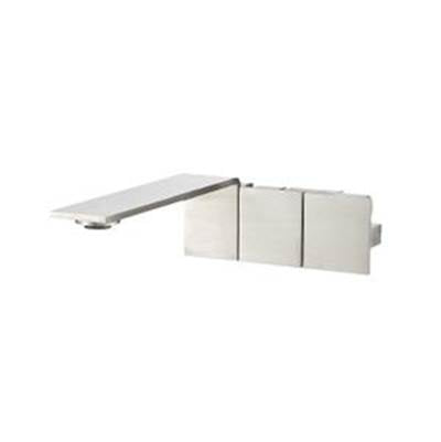 Treemme TR2551_10 - Wallmount Lavatory Faucet-2 Handles-No Rough