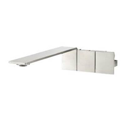 Treemme TR2552_10 - Wallmount Lavatory Faucet-2 Handles-No Rough