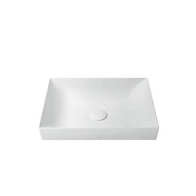 Toto LT475#MW - Kiwami Rectangular 20'' Vessel Bathroom Sink, Matte White