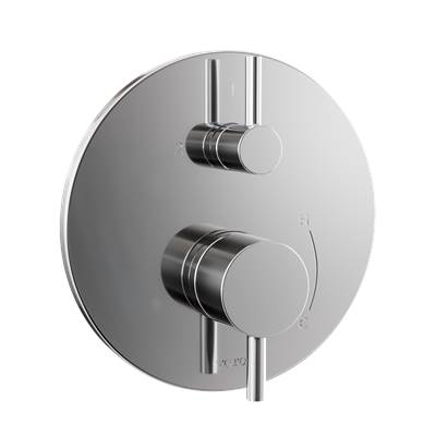 Toto TBV01802U#CP - Round Pressure Balance Valve with Diverter Trim, Polished Chrome