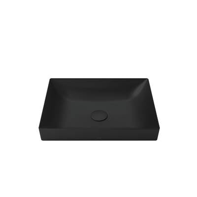Toto LT475#MBL - Kiwami Rectangular 20'' Vessel Bathroom Sink, Matte Black