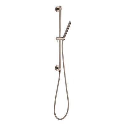 ThermaSol 15-1013-SN - Shower Rail, Hose, And Wand Round