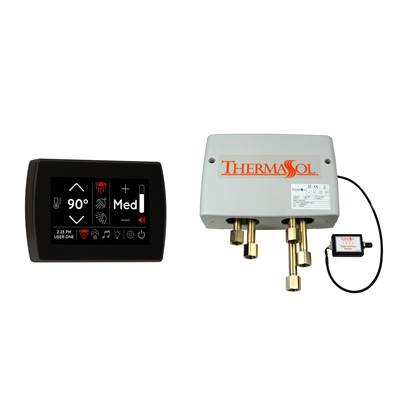 ThermaSol DSP-SIGF-MB - Digital Shower Package With Flushmount Signatouch