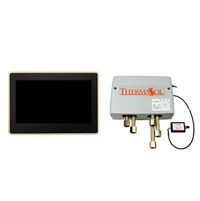 ThermaSol DSPU-TT10-PB - Digital Shower Package With 10'' Thermatouch Trim Upgraded