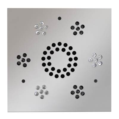 ThermaSol HVLSRSQ-BN - Hydrovive Light, Sound, Rain System Square