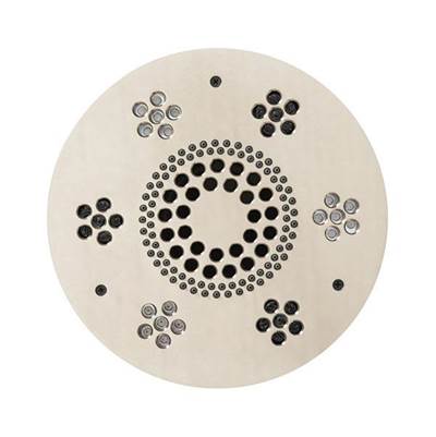ThermaSol SLSRRD-SN - Serenity Light, Sound, Rain System Round