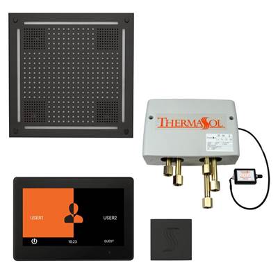 ThermaSol TWPH10US-MB - The Total Wellness Hydrovive Package With 10'' Thermatouch Square