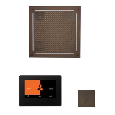 ThermaSol WHSTP7S-ORB - The Wellness Hydrovive Steam Package With 7'' Thermatouch Square