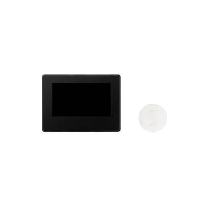 ThermaSol TT7-SVRD-WHT - Thermatouch 7'' Control And Steam Head Kit Round