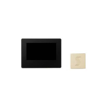 ThermaSol TT7-SVSQ-SB - Thermatouch 7'' Control And Steam Head Kit Square