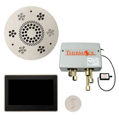 ThermaSol TWP10UR-BN - The Total Wellness Package With 10'' Thermatouch Trim Upgraded Round