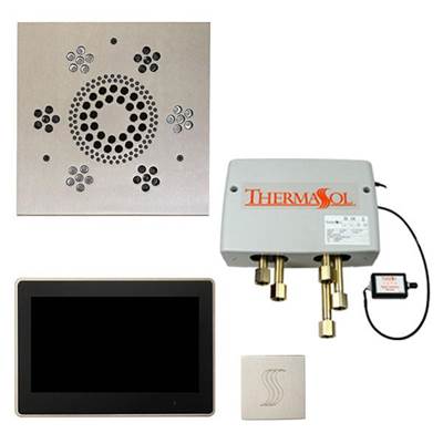 ThermaSol TWP10US-BN - The Total Wellness Package With 10'' Thermatouch Trim Upgraded Square
