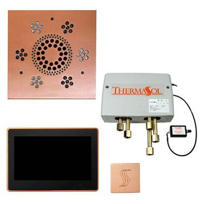 ThermaSol TWP10US-COP - The Total Wellness Package With 10'' Thermatouch Trim Upgraded Square