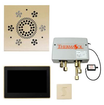 ThermaSol TWP10US-SB - The Total Wellness Package With 10'' Thermatouch Trim Upgraded Square