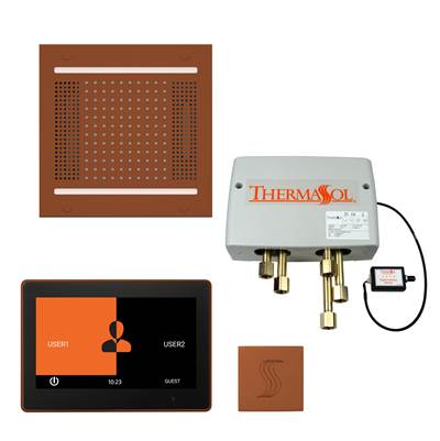 ThermaSol TWPH1410US-ACOP - The Total Wellness Hydrovive14 Package With 10'' Thermatouch Square