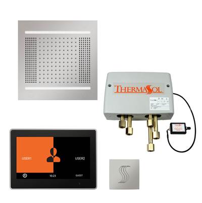 ThermaSol TWPH1410US-PC - The Total Wellness Hydrovive14 Package With 10'' Thermatouch Square