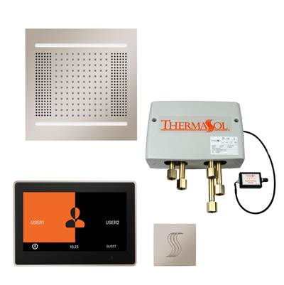 ThermaSol TWPH1410US-PN - The Total Wellness Hydrovive14 Package With 10'' Thermatouch Square