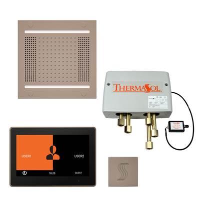 ThermaSol TWPH1410US-SN - The Total Wellness Hydrovive14 Package With 10'' Thermatouch Square