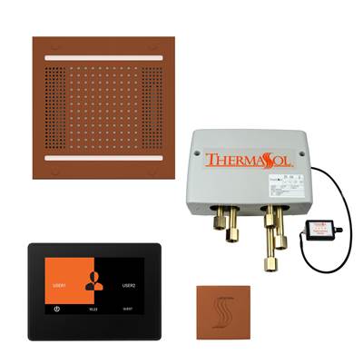 ThermaSol TWPH147S-ACOP - The Total Wellness Hydrovive14 Package With 7'' Thermatouch And Square