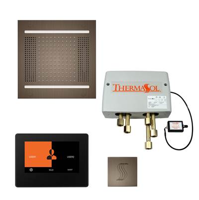 ThermaSol TWPH147S-AN - The Total Wellness Hydrovive14 Package With 7'' Thermatouch And Square