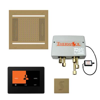 ThermaSol TWPH147S-SB - The Total Wellness Hydrovive14 Package With 7'' Thermatouch And Square