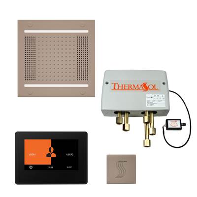ThermaSol TWPH147S-SN - The Total Wellness Hydrovive14 Package With 7'' Thermatouch And Square