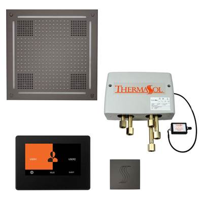 ThermaSol TWPH7S-BN - The Total Wellness Hydrovive Package With 7'' Thermatouch And Square