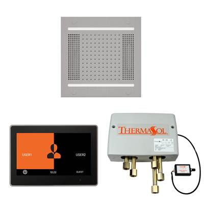 ThermaSol WH14SP10S-SC - The Wellness Hydrovive14 Shower Package With 10'' Thermatouch Square
