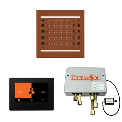 ThermaSol WH14SP7S-ACOP - The Wellness Hydrovive14 Shower Package With 7'' Thermatouch Square