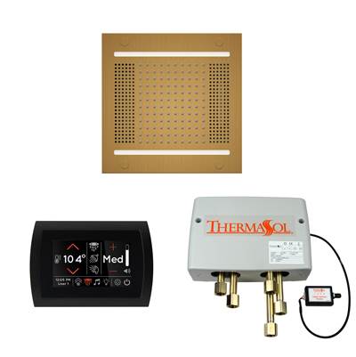 ThermaSol WH14SPSR-AB - The Wellness Hydrovive14 Shower Package With Signatouch Round