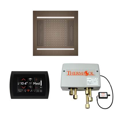 ThermaSol WH14SPSR-AN - The Wellness Hydrovive14 Shower Package With Signatouch Round