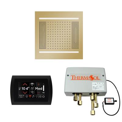 ThermaSol WH14SPSR-PB - The Wellness Hydrovive14 Shower Package With Signatouch Round