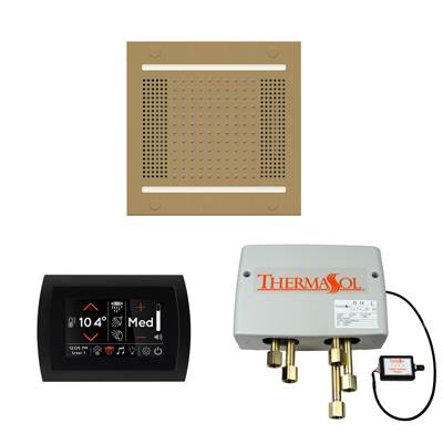 ThermaSol WH14SPSR-SB - The Wellness Hydrovive14 Shower Package With Signatouch Round