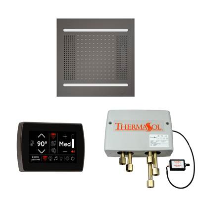 ThermaSol WH14SPSS-BN - The Wellness Hydrovive14 Shower Package With Signatouch Square