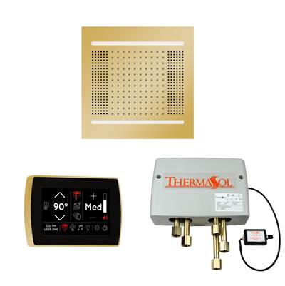 ThermaSol WH14SPSS-PG - The Wellness Hydrovive14 Shower Package With Signatouch Square