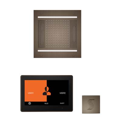 ThermaSol WH14STP10S-AN - The Wellness Hydrovive14 Steam Package With 10'' Thermatouch Square