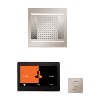 ThermaSol WH14STP10S-PN - The Wellness Hydrovive14 Steam Package With 10'' Thermatouch Square