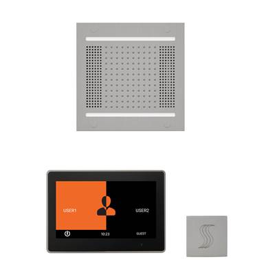 ThermaSol WH14STP10S-SC - The Wellness Hydrovive14 Steam Package With 10'' Thermatouch Square