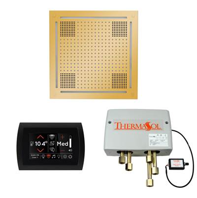 ThermaSol WHSPSR-PG - The Wellness Hydrovive Shower Package With Signatouch Round