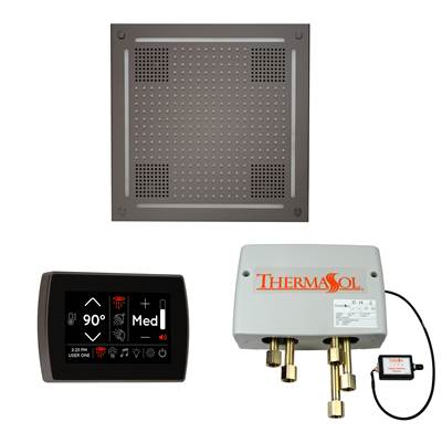 ThermaSol WHSPSS-BN - The Wellness Hydrovive Shower Package With Signatouch Square