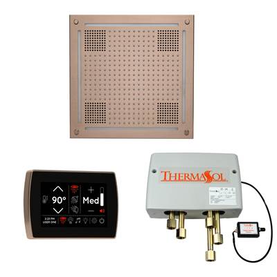 ThermaSol WHSPSS-SN - The Wellness Hydrovive Shower Package With Signatouch Square