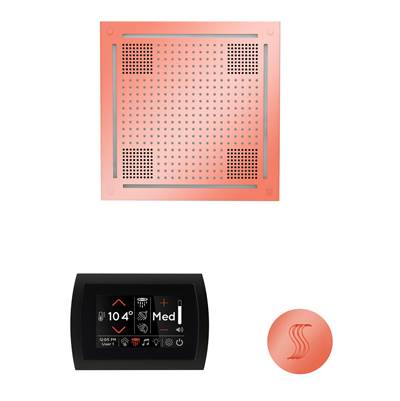 ThermaSol WHSTPSR-COP - The Wellness Hydrovive Steam Package With Signatouch Round