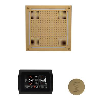 ThermaSol WHSTPSR-SB - The Wellness Hydrovive Steam Package With Signatouch Round